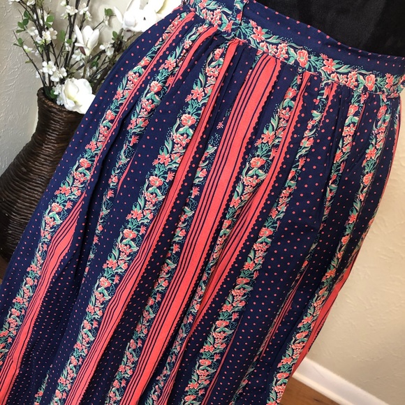 Vintage Original Alpen Trachten Boho Skirt 36 - Picture 3 of 9